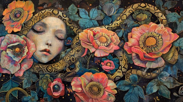 The Fluidity of Fear and Beauty by Artist: Kaoru Creations